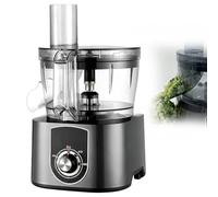 Coupe-légumes électrique, hachoir à légumes automatique commercial, robot culinaire avec filets de couteaux à découper pour la cuisine à domicile, oignon, pomme de terre