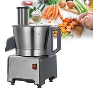 Coupe-légumes électrique, hachoir multifonction pour couper en dés, trancher et déchiqueter, idéal pour un usage commercial et domestique