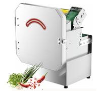 Coupe-légumes électrique haute vitesse 200 W 700 BPM Outil de cuisine multifonction pour ail, gingembre, piment, pomme de terre, concombre, oignon, poireau