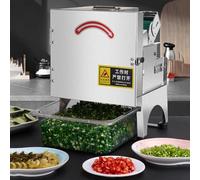 Coupe-légumes électrique pour trancher l'ail, le gingembre, le piment, les pommes de terre, le concombre, épaisseur réglable, fonctionnement à haute vitesse