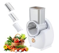 Coupe légumes électrique sans fil 3 en 1 Rechargeable USB Râpe à fromage Trancheuse à légumes électrique avec 3 lames de rêve