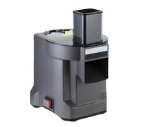 Coupe-légumes électrique trancheuse et hachoir avec lames en acier inoxydable pour carottes, pommes de terre, oignons