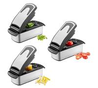 Coupe légumes en dés et bâtonnets gris noir Gefu 13761