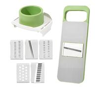 Coupe-légumes et accessoire de cuisine pour hacher et râper les fruits citron, tomate, ail, carotte, chou pomme de terre à la maison