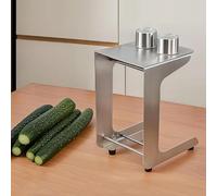 Coupe-légumes et éplucheur alimentaire avec lames remplaçables, design manuel, diamètre de coupe de 45 mm pour pommes de terre, carottes, courges, etc