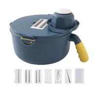 Coupe-légumes et fruits - Hachoir de cuisine avec bac de récupération,Coupe- | Pour la cuisine à la maison, la préparation des repas, la salade, le camping, la fête, le barbecue, le dortoir