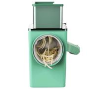 Coupe légumes KitchenPro - Venteo - Coupe légume - Manivelle manuelle - Base antidérapante - Couper/Emincer/Trancher/Réduit - Légume