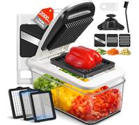 Coupe Légumes Multifonction 6 Lames avec Sécurité Vendos85