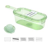 Coupe-légumes multifonction | Ustensile de cuisine multifonction avec récipient, confortable à prendre en main pour concombres hachés oignons