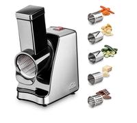 Coupe Legumes Multifonctions - Râpe électrique pour couper, râper, racler et broyer - Acier inoxydable - Slice & More 8401 Solis