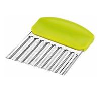 Ibili Coupe-légumes 729900 ondulé Argent/Vert