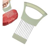 Coupe-légumes, porte-oignon pour trancher | Porte-hachoir à légumes au citron de cuisine - Outil d'assistant de trancheuse de nourriture multifonctionnel pour l'oignon, la viande, la pomme de terre et