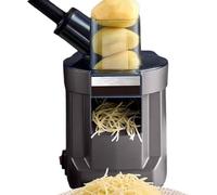 Coupe-Légumes Professionnel, Électrique Decoupe Legumes En Cube Electrique Avec 3 Lames Coupe Légumes En Cube Électrique Pour Couper En Dés Trancher Et Râper Les Légumes Et Les Fruits (C)