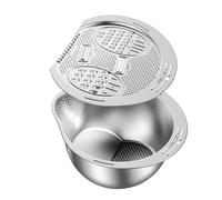 Coupe-légumes - Râpe pour la cuisine, paniers de lavabo | Trancheuse de cuisine, râpe, coupe-légumes avec bol, hachoir avec passoire, coupe-aliments pour laver les légumes et fr