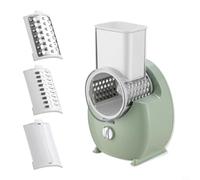 Coupe-légumes rotatif électrique, 3 en 1, râpe déchiquetée automatique, coupe-légumes en spirale, trancheuse de légumes (B)