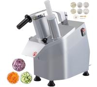 Coupe-Légumes Spirale- VEVOR-Acier Inoxydable,Alliage d'Aluminium Moulé-Electrique Coupe Légumes Mandoline Vegetable Cutter