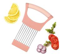 Coupe-légumes, support d'oignon pour trancher | Support pour trancheuse à fruits pour cuisine, outil assistant pour trancher oignons, viande, pommes de terre et citron