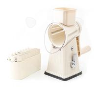 Coupe legumes verticale 5 en 1 ventouse poignée antidérapante multifonctions mandoline de cuisine professionnelle râpe à fromage