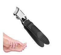 Coupe-lignes inclinées pour ongles obliques - Ciseaux de manucure à ouverture large de la mâchoire - Coupe-ongles obliques anti-éclats - Soins des ongles -