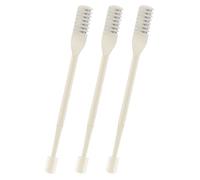 Coupe manuelle pour hommes | Tête double pour barbe et sourcils | 3 têtes, Rasoir rotatif 360° portable pour le rasage des hommes et des femmes