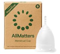 Coupe Menstruelle AllMatters (Anciennement OrganiCup) - Taille B, pour Celles Qui Ont Accouché par Voie Vaginale, Primée