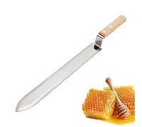 Coupe-miel dentelé en acier inoxydable pour récolter et extraire le miel