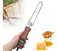 Coupe-miel électrique de 17,5 pouces, couteau à déboucher le miel, contrôle de la température 50-180 ℃, couteau à couper le miel, outils d'apiculture, matériau en acier inoxydable
