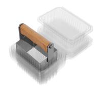 Coupe-miel Manuel Portable en Acier Inoxydable pour Apiculture | Découpe Précise, Usage avec Miel et Rayon, Boîte Incluse, Ensemble Poignée Bois et PP