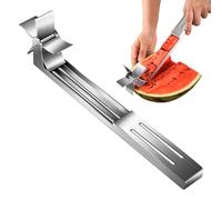 Coupe-moulin à vent de pastèque, trancheur de pastèque, outil de coupe de pastèque - Cube gadget en acier inoxydable pour fruits shortador ananas tranchage simple aide pour les fêtes pique-nique