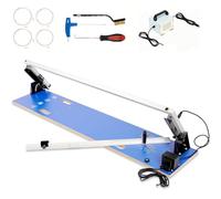 Coupe-mousse 200 W, machine de découpe de fil chauffant électrique avec angle réglable de 0 à 90 °, coupe-polystyrène à température de 550 °C, pour éponge en mousse EPE KT Board