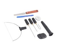 Coupe-mousse électrique 4 en 1 avec contrôleur de tension, Kit de Machine de découpe de panneaux de mousse à fil chaud 27W AC 100-240V, prise ue