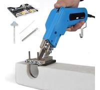 Coupe-mousse électrique à couteau chaud, 16 réglages de température avec planche à fente, outil de coupe 110 W pour couper la mousse, l'éponge, le tissu, la corde en nylon Small Slotting Board