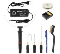 Coupe-mousse électrique ultra précis - Régulation de la température - Ergonomique et sûr - 22 x 17,5 x 2,5 cm - Coupe-fil chaud - Stylo à découper pour polystyrène