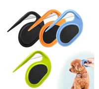 Coupe Noeud Chat Poil Long - 4 Pièces Peigne Portable pour Enlever les Cheveux Emmêlés de Chat et Chien 0XBIT