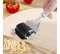 Coupe-Nouilles Manuel, Coupe-Nouilles Multifonction Ergonomique en Acier Inoxydable à opération Simple pour la Cuisine