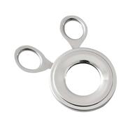 Coupe Oeuf à La Coque Coupe-Oeuf en Acier Inoxydable Ciseaux à Oeufs Décapant la Coquille Brise-œufs Portable et Séparateur Accessoire de Cuisine Restaurant pour la cuisine, le camping, les gadgets