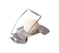 Coupe Oeuf en acier inoxydable,Découpe oeuf à la coque Professionnel,Toqueur à oeuf,Oeuf Trancheuse Cutter,Egg Cutter Slicer Tranches en Métal,Ouvre Oeuf Coque,Casse Oeuf à la Coque, Coupe oeuf Coque