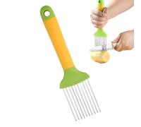 Coupe-Oignon en Acier Inoxydable - Outil de Cuisine Multifonctionnel avec Guide de Découpe,Coupe-Tomate Découpeur de Légumes | Pour Pomme De Terre Tomate Avocat Œuf Viande
