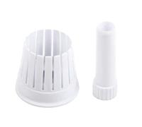 Coupe-oignon en fleurs - Coupe-oignon réutilisable en PP, trancheur, 10 x 8 x 8 cm, machine à oignons en fleurs, coupe facile des pétales avec un design de gadget polyvalent | Cuisine De Fruits De Tom