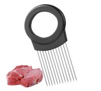 Coupe-oignon - Outil de découpe multifonctionnel, hachoir à oignon en acier inoxydable avec support portable | Parfait pour la préparation en cuisine, couper des fruits, légumes, du fromage, des œ