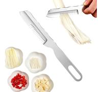 Coupe-Oignon Vert Ustensile De Cuisine | Gadget de cuisine en acier inoxydable | Hachoir râpe à oignon vert | Pour La Découpe De L'Ail, Du, Du Piment, Adapté À La Restauration Et Aux Traiteurs