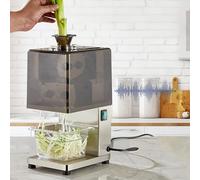 Coupe-oignons Électrique, Râpe-ciboules, Large Ouverture D'alimentation, 4 Tailles Coupe, Isolation Phonique Intégrée, Nettoyage Facile, Efficacité Accrue, Poireaux, Coriandre, Ail,piment,céleri