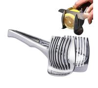 Coupe-oignons Et Tomates - Porte-tranches En Acier Inoxydable, Outil De Préparation De Cuisine | Porte-tranchage De Fruits Et Légumes, Cuisson Des Aliments Faits Maison, Boissons, Facile À Ut