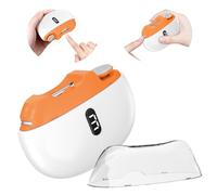 Coupe Ongle Electrique, 2025 Nouveau 3 en 1 Lime a Ongle Electrique Automatique avec lumière LED, 3 Vitesses, Coupe Ongles électrique, Faible bruit, Pour Bébés, Adultes, Personnes Âgées - Orange1