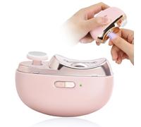 Coupe Ongle Electrique, 2025 Nouveau Coupe-ongles automatique avec lumière LED, 3 en 1 Coupe Ongles Electrique Faible bruit, Coupe-ongles électrique pour Bébés, Adultes, Personnes Âgées (Rose)