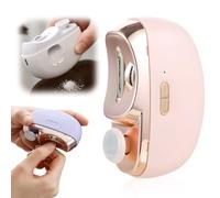 Coupe Ongle Electrique, 2026 Nouveau 2 En 1 Coupe Ongle Lime Électrique avec 2 Vitesses, Rechargeable Coupe-ongles électrique avec Lumière LED pour Enfants Adultes Personnes Âgées (Rose)