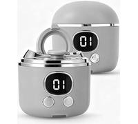 Coupe Ongle Électrique 4-en-1 2026 - Automatique avec Polissage, Loupe Intégrée et Lumière LED, Rechargeable USB, Soin des Ongles Facile pour Seniors, Enfants et Adultes