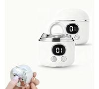 Coupe Ongle Électrique 4-en-1 2026 - Automatique avec Polissage, Loupe Intégrée et Lumière LED, Rechargeable USB, Soin des Ongles Facile pour Seniors, Enfants et Adultes