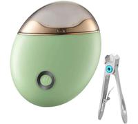 Coupe Ongle Electrique, Coupe-ongles for adultes et seniors for hommes. Lime automatique. Trois vitesses réglables. Empêche les débris de voler.