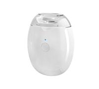 Coupe Ongle Electrique Homme Pince Ongle Coupe Ongles Electrique Professionnel Rechargeable Par USB Empêche Les Coupures D'ongles D'éclabousser (6.6x2.6x8.6cm,White)